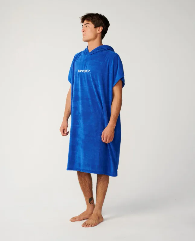 Rip Curl - Brand Skifteponcho - Electric Cobolt