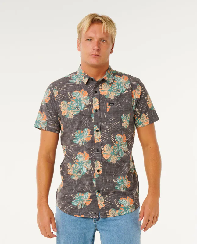 Rip Curl - Sessions Aerotech Short Sleeve Skjorte