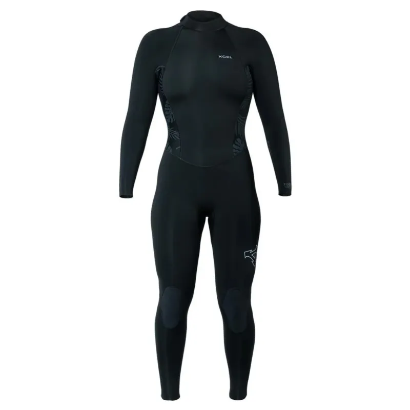 Xcel Dame 4/3 Axis Back Zip Våtdrakt