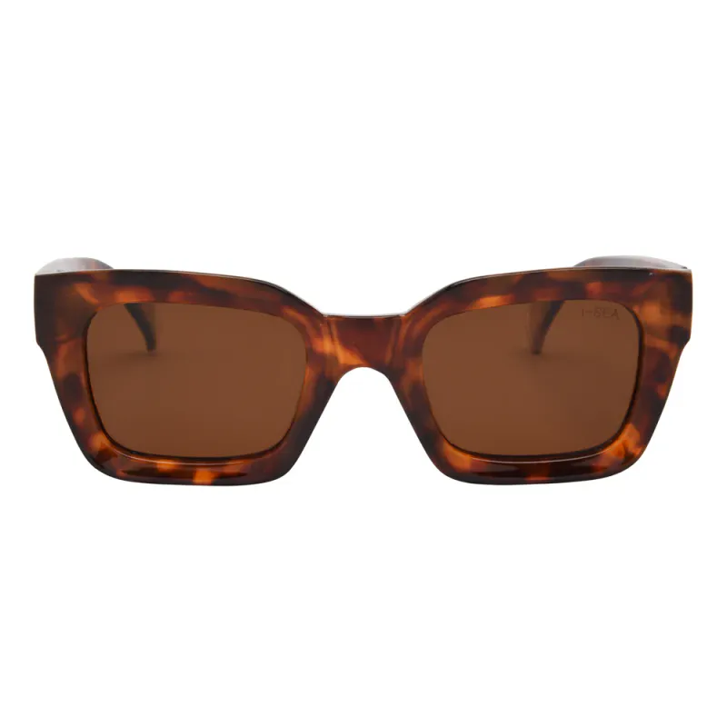 I-SEA Hendrix - Tort/Brown Polarized Solbriller
