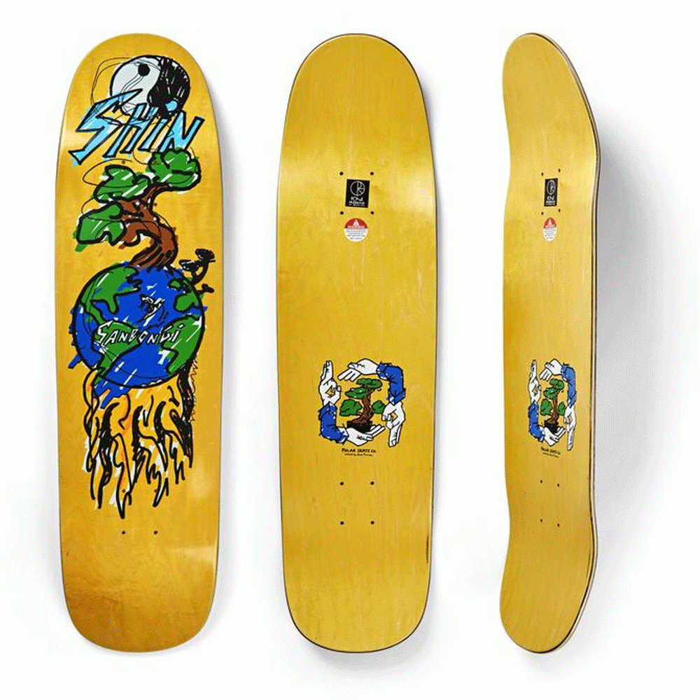 Polar 8.125 - Shin Sanbongi - Bonzai Ride Skateboard Plate