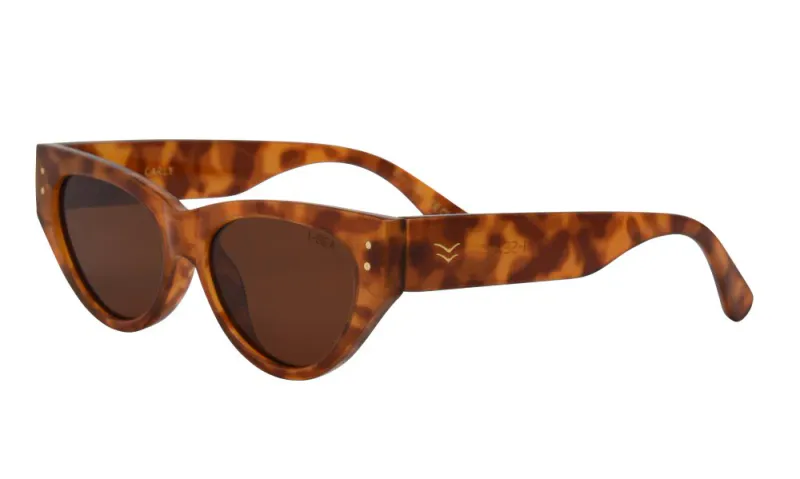 I-SEA Carly - Havana Tort/Brown Polarized Solbriller