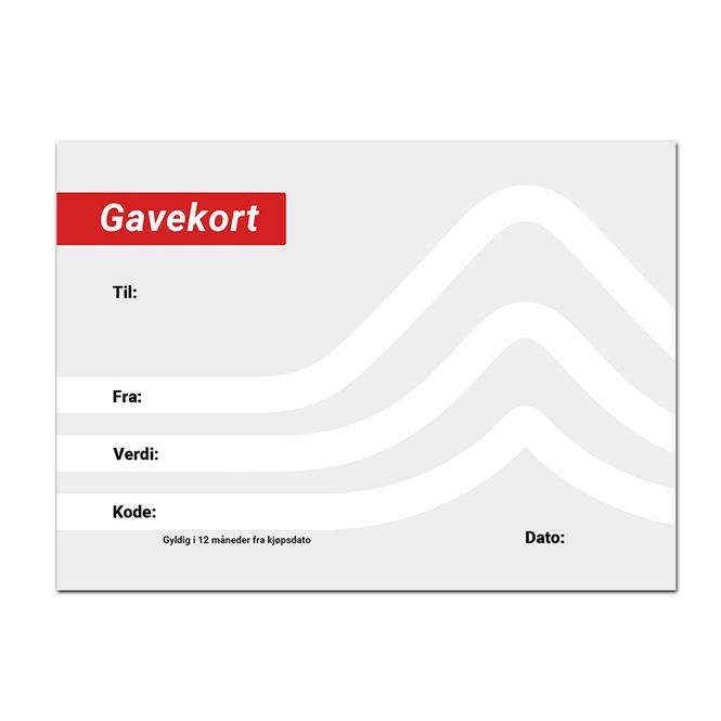 Hovedbilde Gavekort