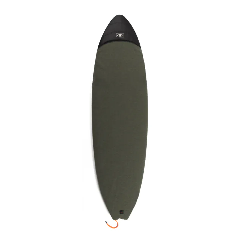 O & E - 6'0 Cor_X Fish Board Sock - Khaki - Surfesokk