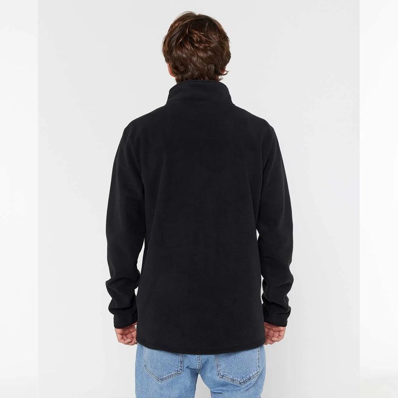 Rip Curl Search Polar Fleece Crew Jakke - Black