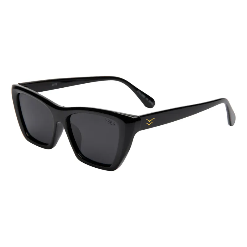 I-SEA Cate - Black/Smoke Polarized Solbriller