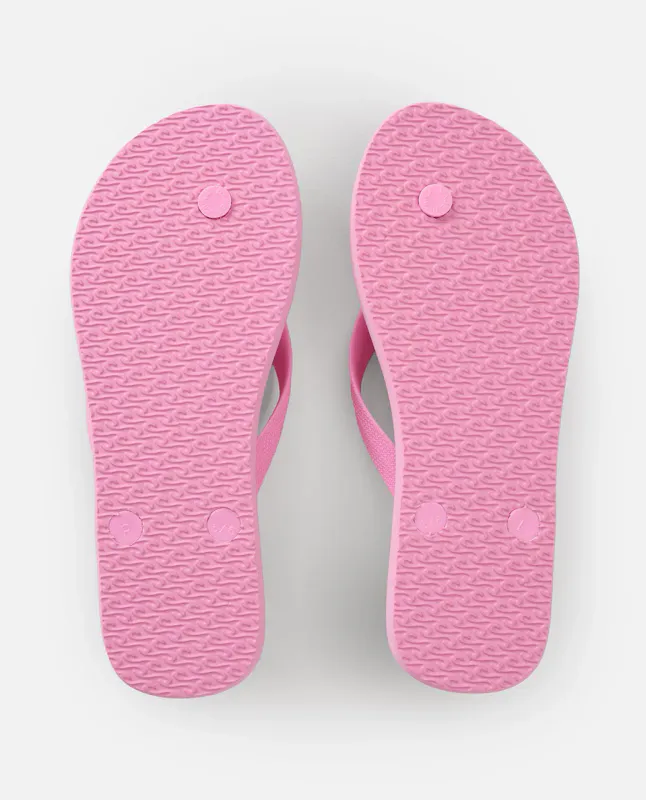 Rip Curl - Essential Bloom Open Toe Thongs - Pink - Flip Flops