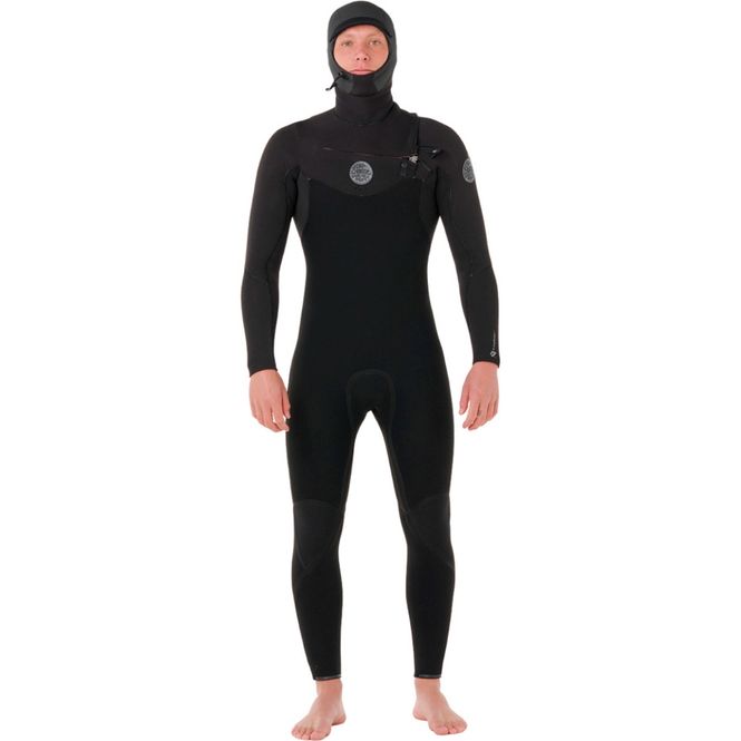 Hovedbilde Rip Curl 6/4 Flash Bomb E7 Chest Zip Hooded Våtdrakt