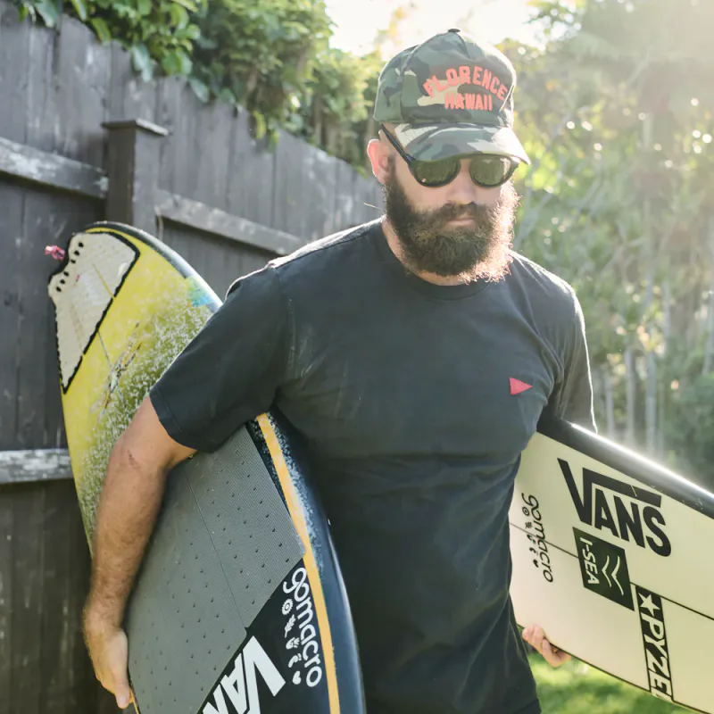 I-SEA Ivan Florence - Black/Smoke Polarized Solbriller