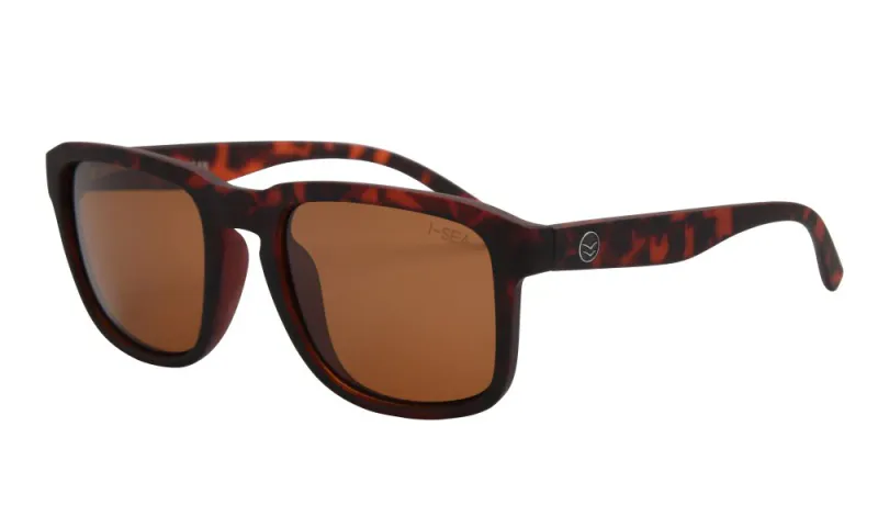 I-SEA Logan - Tort/Brown Polarized Solbriller