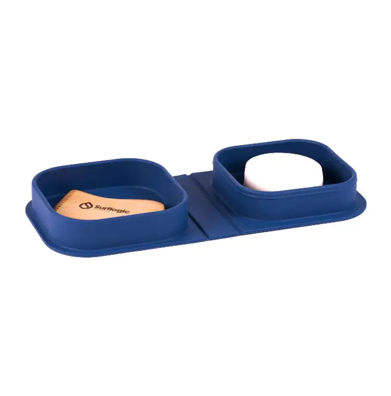 Surflogic Surf Wax Box & Comb – Navy