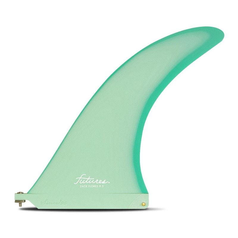 Futures 9.5 Zack Flores Single Fin - Mint