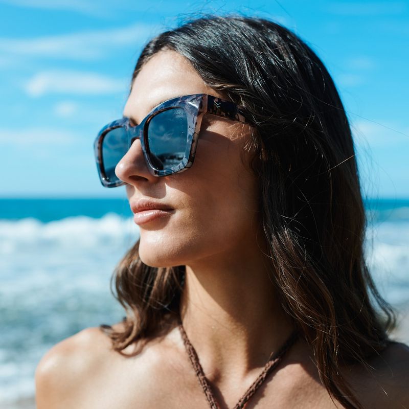 I-SEA Jemma - Blonde Tort/Smoke Polarized Solbriller
