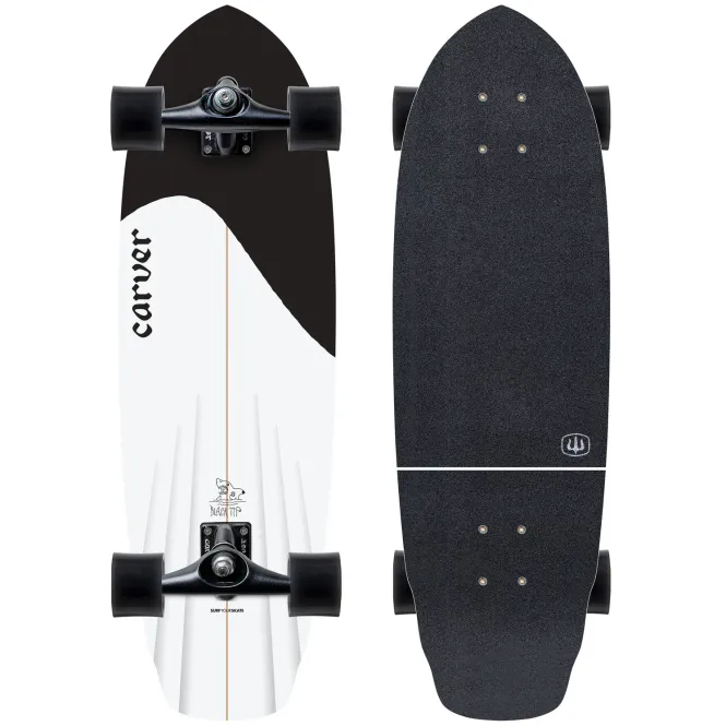 Hovedbilde Carver - 32.5'' Black Tip CX Surfskate
