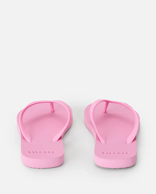 Rip Curl - Essential Bloom Open Toe Thongs - Pink - Flip Flops