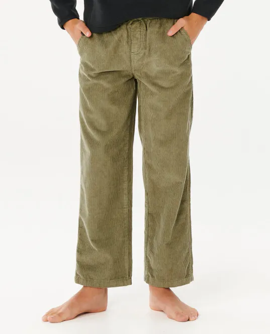 Hovedbilde Rip Curl - Surf Cord Bukse - Junior- Grønn