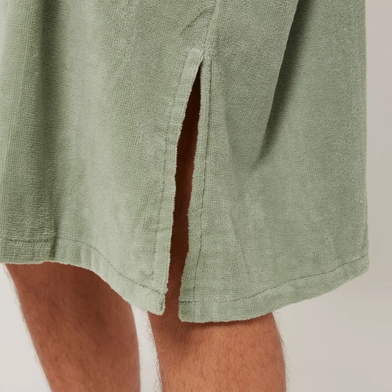 O&E - Skifteponcho med hette - Daybreak - Sage