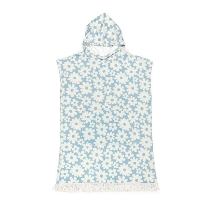Hovedbilde O&E - Skifteponcho Junior Daisy - Dusty Turquoise