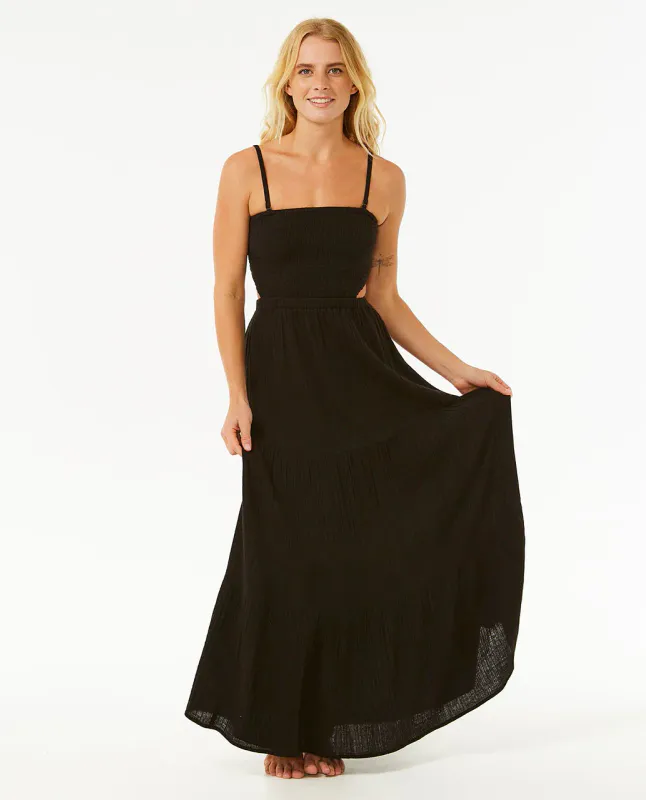 Rip Curl - Premium Surf Maxi Dress - Kjole - Black<