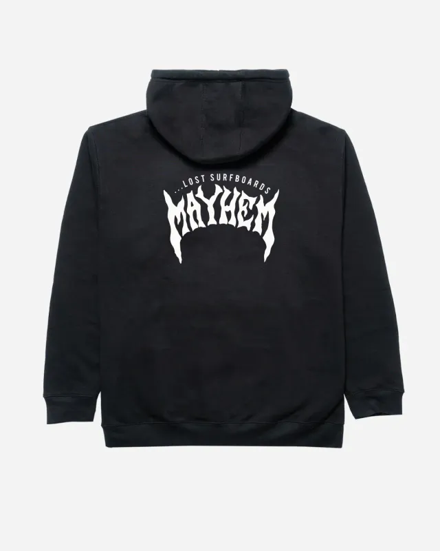 Lost - Mayhem Designs Heavy Hoodie - Hettegenser Svart