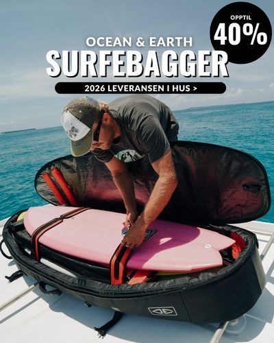 Ocean & Earth surfebagger I hus!