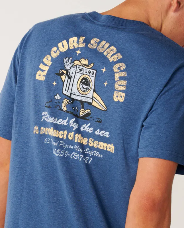 Rip Curl Shaper Address Relaxed Tee Update - T-skjorte - Light Navy