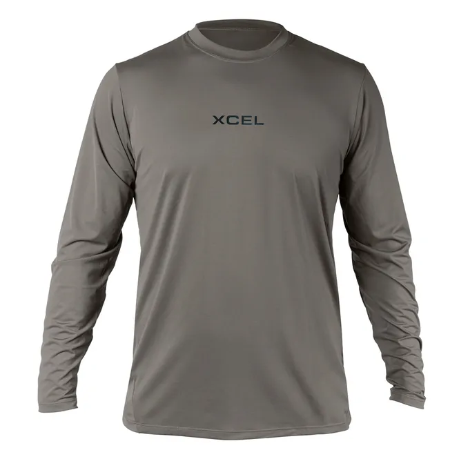 Hovedbilde Xcel - Premium Stretch Long Sleeve Relaxed Fit UV Rash Guard - Military Green