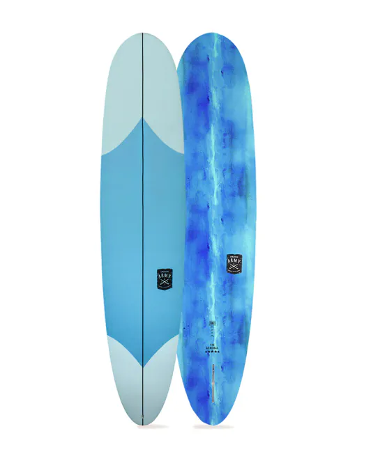 Hovedbilde O&E - The General Epoxy Soft 9'6'' - Longboard - Blue