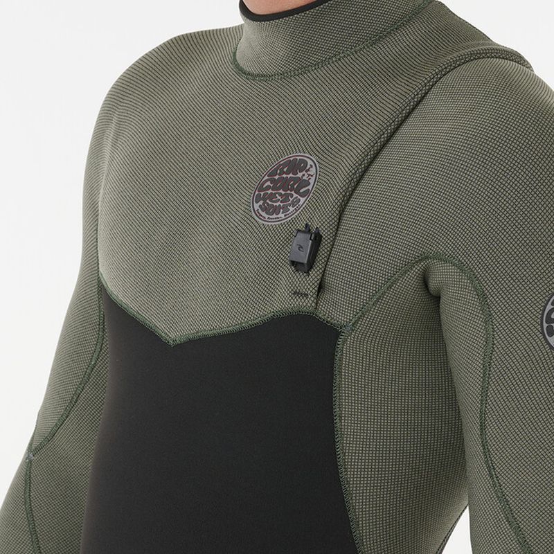 Rip Curl 4/3 Flashbomb Pro Zip Free Våtdrakt - Deep Cactus