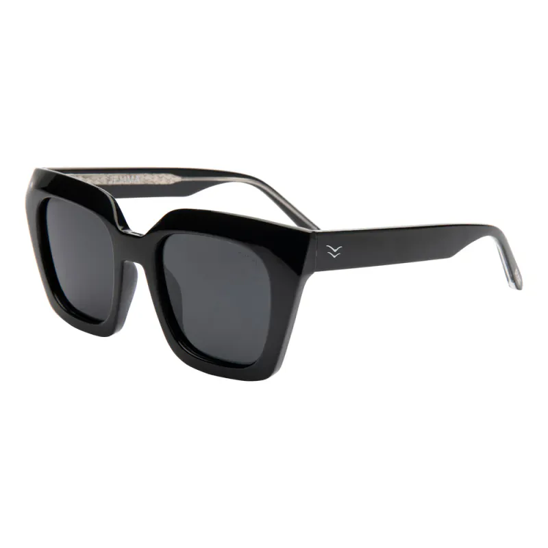 I-SEA Jemma - Black/Smoke Polarized Solbriller
