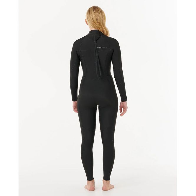 Hovedbilde Rip Curl Dame 5/3 Dawn Patrol Back Zip Våtdrakt - Black