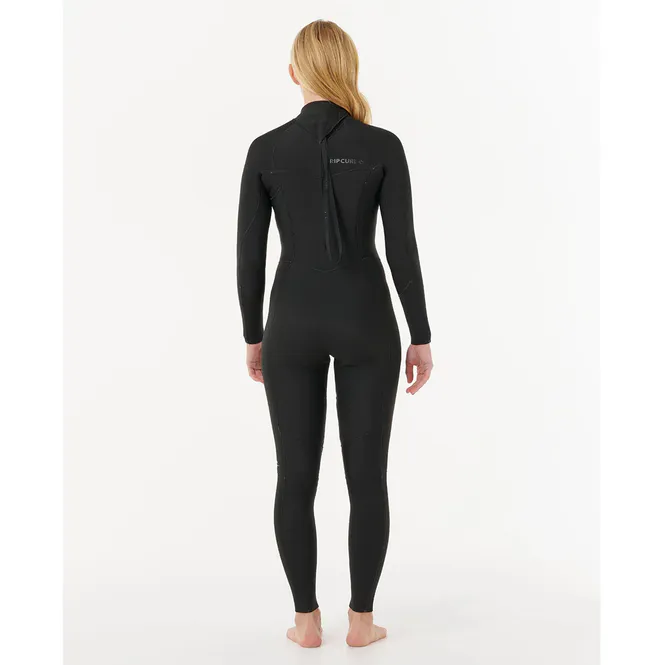 Hovedbilde Rip Curl Dame 5/3 Dawn Patrol Back Zip Våtdrakt - Black