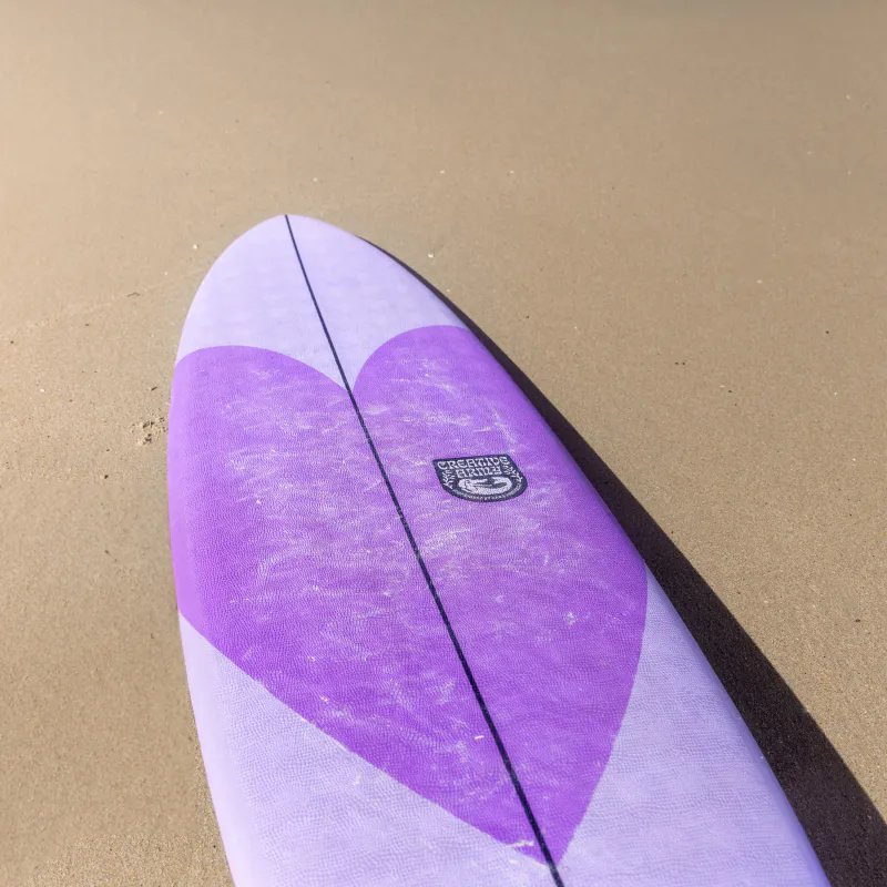 O&E - KK Midlenght 7'0 (47 L) - Epoxy Softboard - Pink
